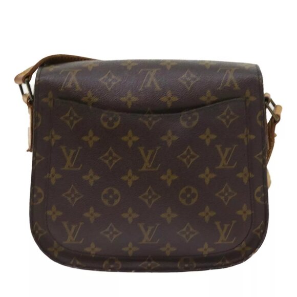 LOUIS VUITTON Monogram Saint Cloud GM Shoulder Bag M51242 LV Auth fm2815 - Picture 3 of 16